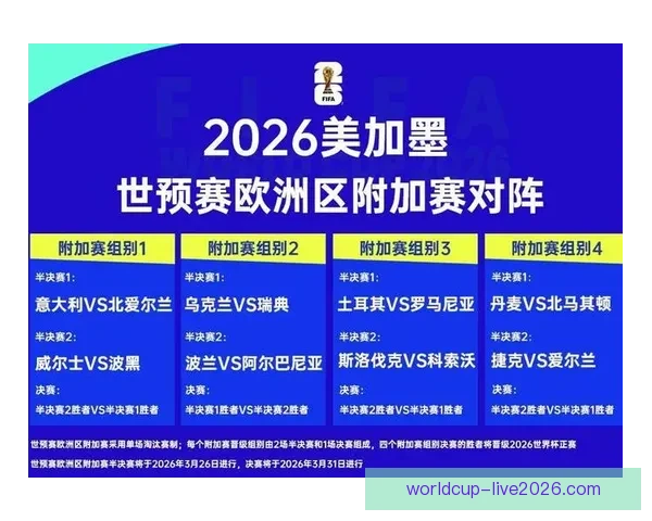 2026年世界杯晋级新规则解析各大洲名额分配与赛事变化